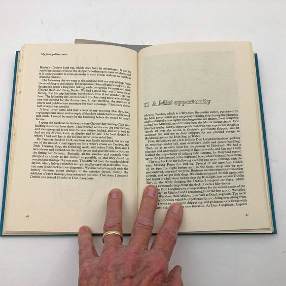 Blue Water Green Skipper Stuart Woods HBDC 1977 First Edition Vintage - Picture 11 of 13